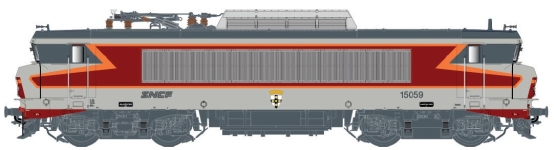 L.S. Models LS10994 - H0 - E-Lok BB 15059 Arzens, SNCF, Ep. IV - AC
